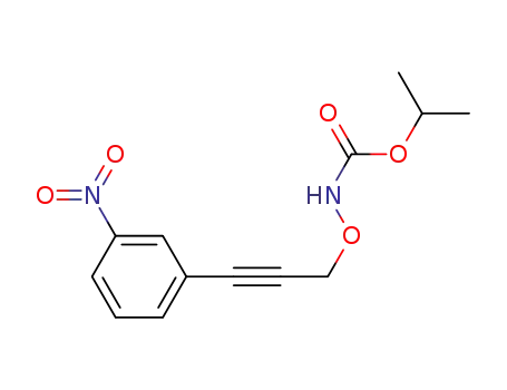 isopropyl (3-(3-nitrophenyl)-2-propynyl)oxycarbamate