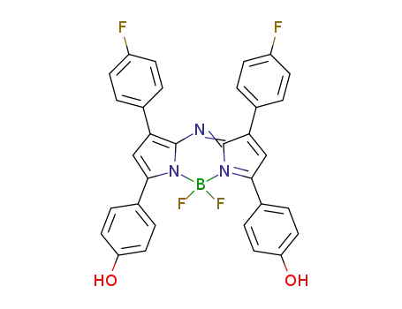 ([5-(4-hydroxyphenyl)-3-(4-fluorophenyl)-1H-pyrrol-2-yl]-[5-(4-hydroxyphenyl)-3-(4-fluorophenyl)pyrrol-2-ylidene]amine)BF<sub>2</sub>