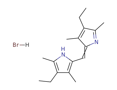 (2Z)-4-ethyl-2-[(4-ethyl-3,5-dimethyl-1H-pyrrol-2-yl)methylidene]-3,5-dimethyl-pyrrole cas  7375-42-0