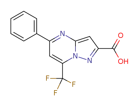 5-Phenyl-7-(trifluoromethyl)pyrazolo[1,5-a]pyrimidine-2-carboxylic acid