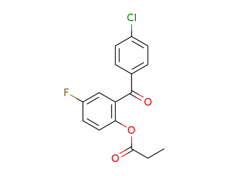 C<sub>16</sub>H<sub>12</sub>ClFO<sub>3</sub>