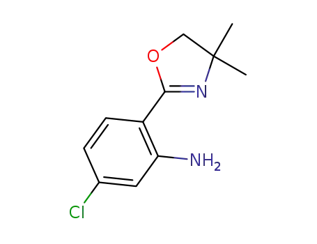 5-chloro-2-(4,4-dimethyl-4,5-dihydrooxazol-2-yl)aniline