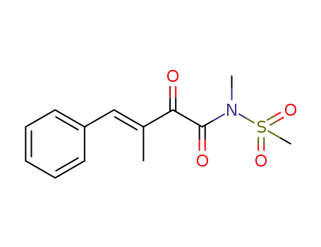 (E)-N,3-dimethyl-N-(methylsulfonyl)-2-oxo-4-phenylbut-3-enamide