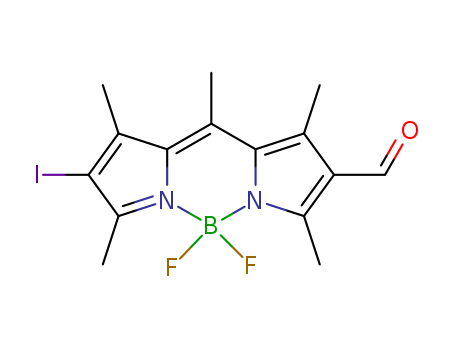 SAGECHEM/1,3,5,7,8-Pentamethyl-2-formyl-6-iodo-4,4-difloroboradiazasindacene