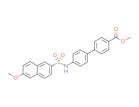 methyl 4'-(6-methoxynaphthalene-2-sulfonamido)biphenyl-4-carboxylate