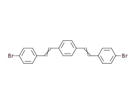 Benzene, 1,4-bis[2-(4-bromophenyl)ethenyl]-