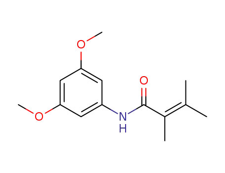 N-(3,5-dimethoxyphenyl)-2,3-dimethylbut-2-enamide