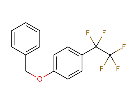 1-(benzyloxy)-4-(perfluoroethyl)benzene