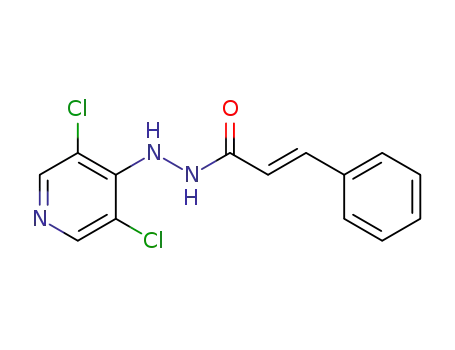 (E)-N'-(3,5-dichloropyridin-4-yl)cinnamoylhydrazide