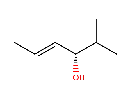 Molecular Structure of 92283-72-2 ((4E,3S)-2-methyl-4-hexen-3-ol)