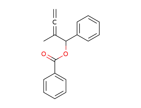 Molecular Structure of 1394905-07-7 (2-methyl-1-phenylbuta-2,3-dien-1-yl benzoate)