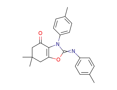 6,6-dimethyl-3-p-tolyl-2-(p-tolylimino)-2,3,6,7-tetrahydrobenzo[d]oxazol-4(5H)-one
