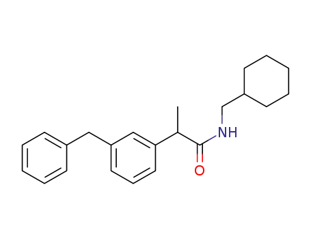 2-(3-benzylphenyl)-N-(cyclohexanemethyl)propanamide