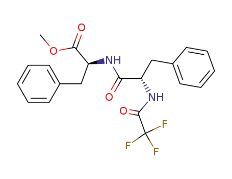 L-Phenylalanine, N-[N-(trifluoroacetyl)-L-phenylalanyl]-, methyl ester