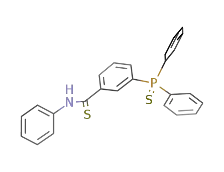 3-(diphenylthiophosphoryl)-N-phenylbenzenecarbothioamide