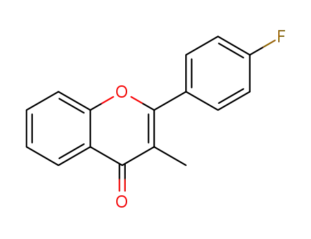 3-methyl-2-(4'-fluorophenyl)-4H-benzopyran-4-one