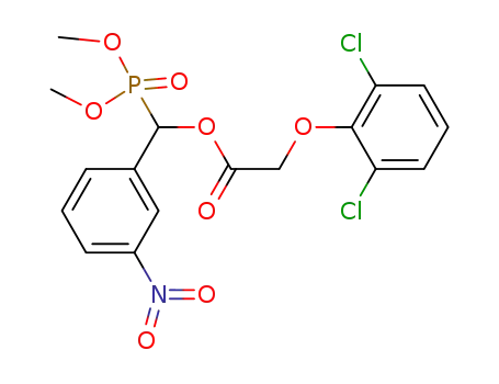 O,O-dimethyl α-(2,6-dichlorophenoxyacetoxy)-3-nitrobenzylphosphonate