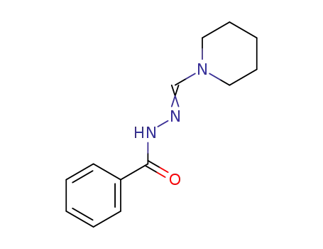 N'-(piperidin-1-ylmethylidene)benzohydrazide