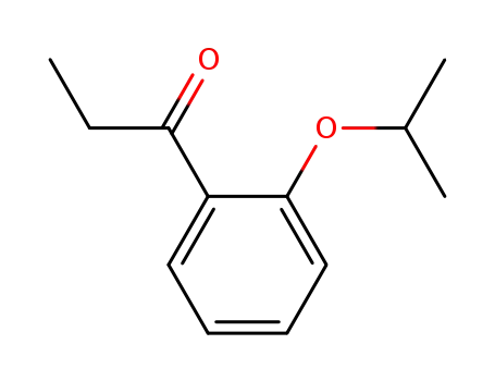 Molecular Structure of 142819-88-3 (1-Propanone, 1-[2-(1-methylethoxy)phenyl]-)
