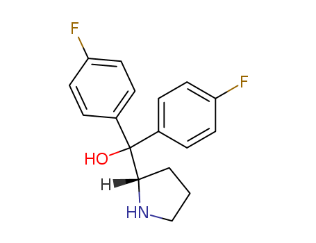 2-Pyrrolidinemethanol, a,a-bis(4-fluorophenyl)-, (2S)- cas  131180-45-5