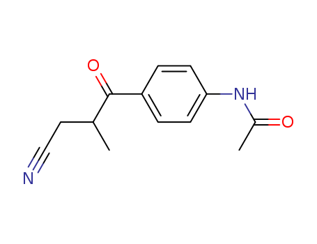 4-(3-Cyano-2-methylpropionyl)acetamilide