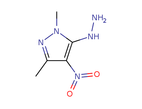 1H-Pyrazole,5-hydrazinyl-1,3-dimethyl-4-nitro-