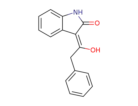 3-(1-Hydroxy-2-phenylethylidene)-1,3-dihydro-2H-indol-2-one