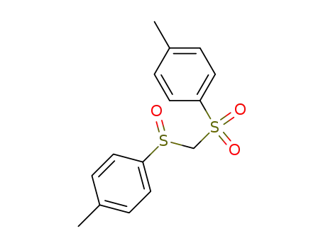 (p-Toluolsulfinylmethyl)-p-toluylsulfon