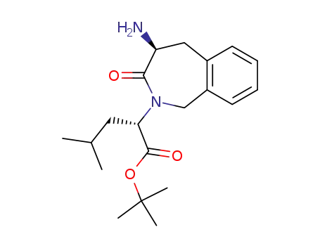 (S)-2-((S)-4-Amino-3-oxo-1,3,4,5-tetrahydro-benzo[c]azepin-2-yl)-4-methyl-pentanoic acid tert-butyl ester