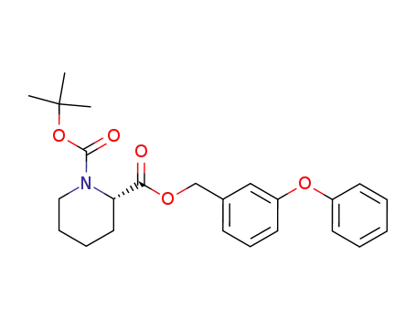 (2S)-piperidine-1,2-dicarboxylic acid 1-tert-butyl 2-(3'-phenoxybenzyl) diester