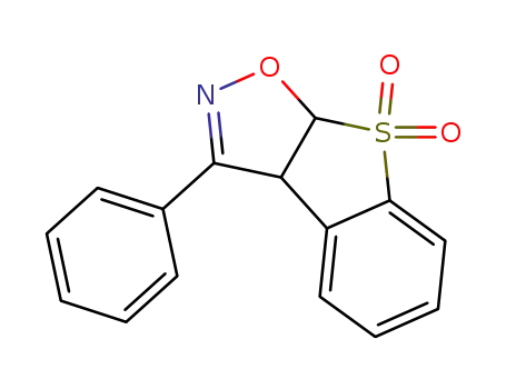 3-Phenyl-3a,8a-dihydro-benzo[4,5]thieno[3,2-d]isoxazole 8,8-dioxide