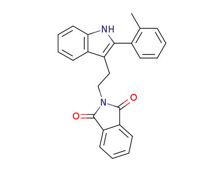 2-(2-(2-(o-tolyl)-1H-indol-3-yl)ethyl)isoindoline-1,3-dione