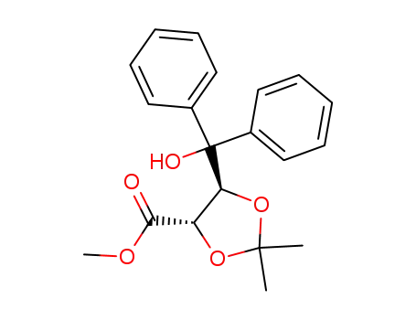 methyl (4S,5S)-5-(hydroxydiphenylmethyl)-2,2-dimethyl-1,3-dioxolane-4-carboxylate