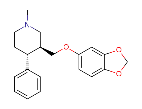 (3S,4R)-3-((benzo[d][1,3]dioxol-5-yloxy)methyl)-1-methyl-4-phenylpiperidine