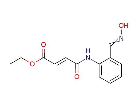 (E)-3-[2-(Hydroxyimino-methyl)-phenylcarbamoyl]-acrylic acid ethyl ester
