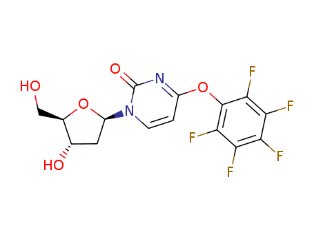 2'-deoxy-4-O-(pentafluorophenyl)uridine