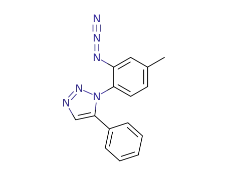 1-(2-azido-4-methyl-phenyl)-5-phenyl-1H-1,2,3-triazole