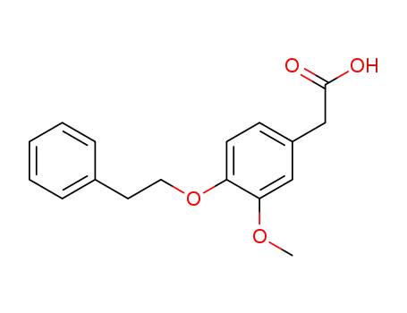 3-Methoxy-4-(2-phenylethoxy)phenylacetic acid