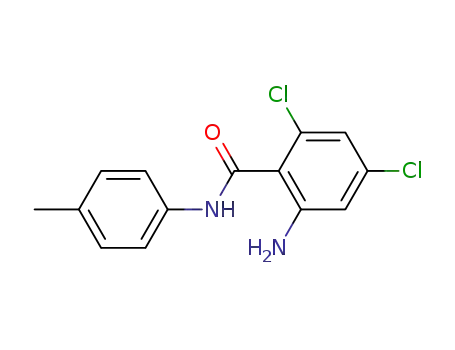 2-Amino-4,6-dichloro-N-p-tolyl-benzamide