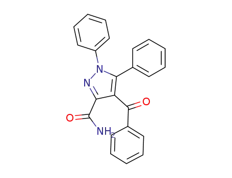 1H-Pyrazole-3-carboxamide, 4-benzoyl-1,5-diphenyl-