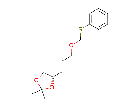 (R)-2,2-Dimethyl-4-((E)-3-phenylsulfanylmethoxy-propenyl)-[1,3]dioxolane