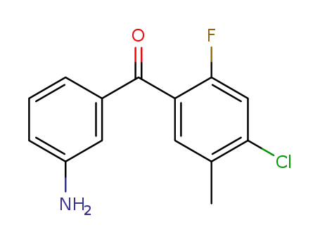 Methanone, (3-aminophenyl)(4-chloro-2-fluoro-5-methylphenyl)-