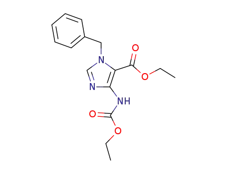 ethyl N-(1-benzyl-5-ethoxycarbonylimidazol-4-yl)carbamate