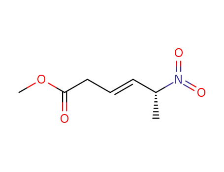 (E)-(R)-5-Nitro-hex-3-enoic acid methyl ester