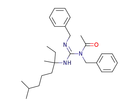 3-(N',N''-dibenzyl-N'-acetylguanidino)-3,7-dimethyloctane
