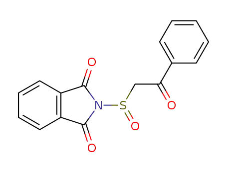 1H-Isoindole-1,3(2H)-dione, 2-[(2-oxo-2-phenylethyl)sulfinyl]-