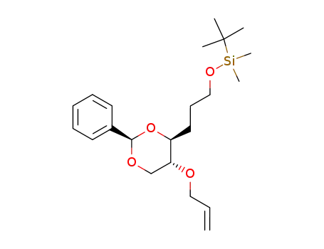 [3-((2R,4S,5R)-5-Allyloxy-2-phenyl-[1,3]dioxan-4-yl)-propoxy]-tert-butyl-dimethyl-silane