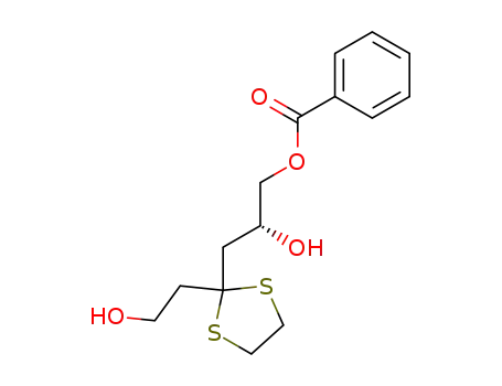 (2R)-1-benzoyloxy-2,6-dihydroxyhexan-4-one ethylene dithioacetal