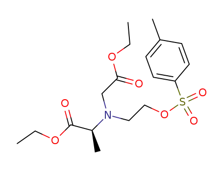(S)-N-(carboxymethyl)-N-(2-hydroxyethyl)alanine, diethyl ester, p-toluenesulfonate