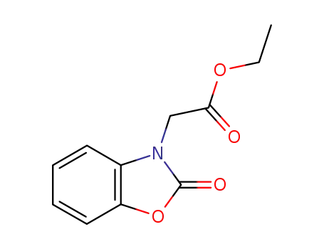 Molecular Structure of 13610-51-0 (ethyl (2‐benzoxazolinone‐3‐yl)acetate)
